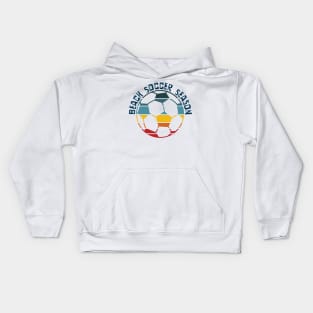 Beach Soccer Season Kids Hoodie